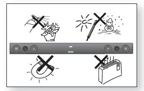 samsung ps-wf450 soundbar - 4