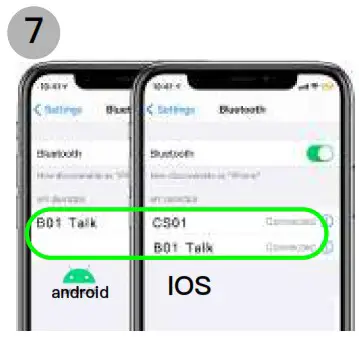 ANDFZ CS03 Smartwatch - Connect the watch 7