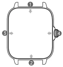 ANDFZ CS03 Smartwatch - Operating Instructions 1
