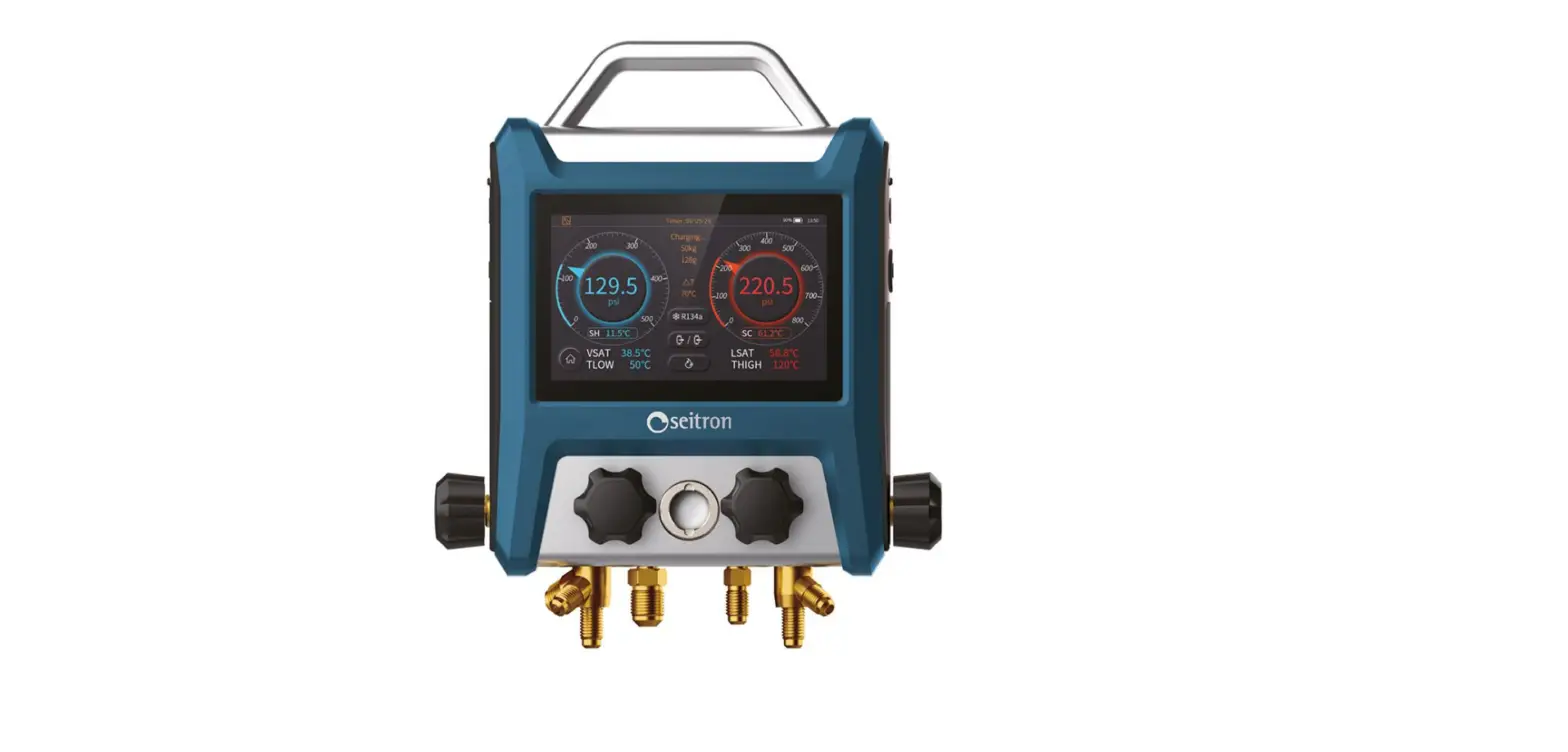 Seitron Be Cool M4 4 Way Digital Manifold User Guide Seitron Be Cool M4 4 Way Digital Manifold User Guide