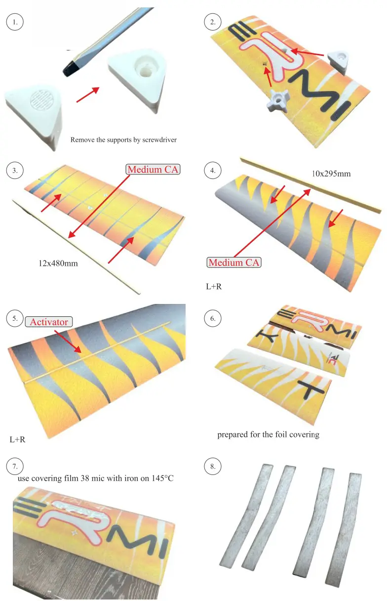 RC Factory T50 Termik Exclusively Thermal Glider - fig 1
