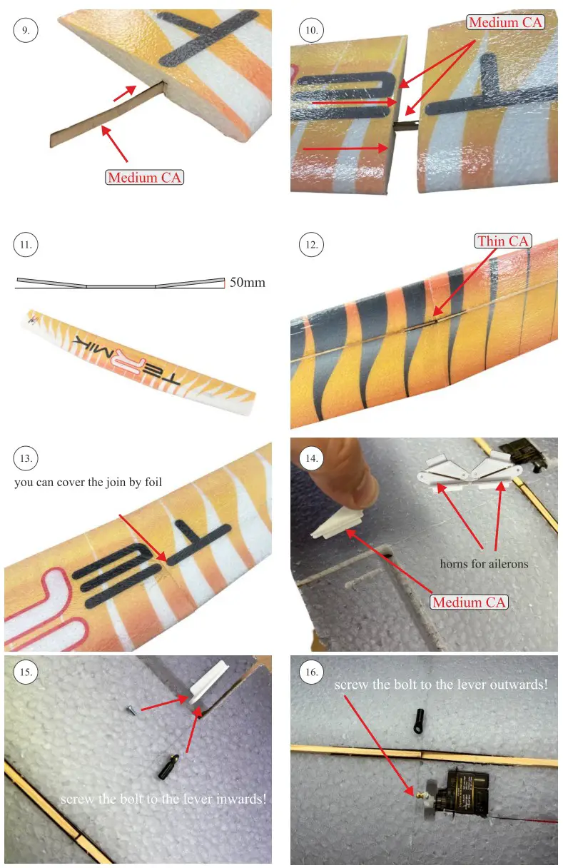 RC Factory T50 Termik Exclusively Thermal Glider - fig 2