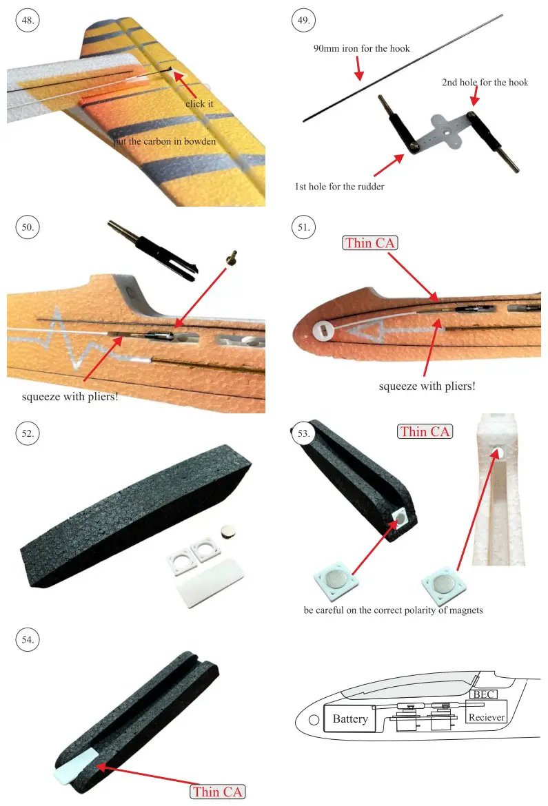 RC Factory T50 Termik Exclusively Thermal Glider - fig 7