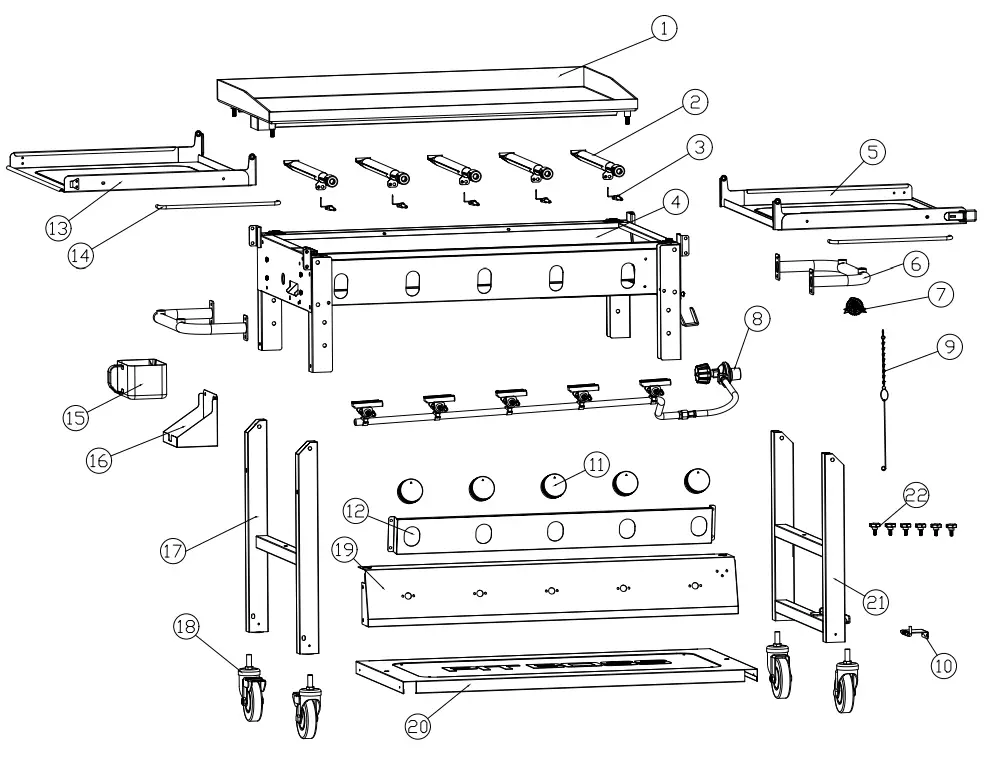 PIT-BOSS-PB5BGD-Portable-Gas-Griddle-Burner-FIG-9