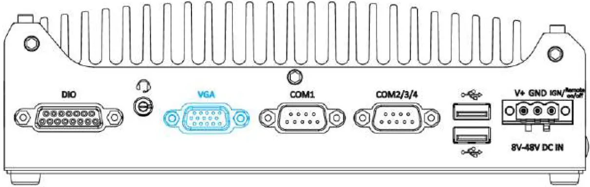 Neousys Nuvo-9501 Intel 13th-12th-Gen Compact Fanless Computer User Guide 16