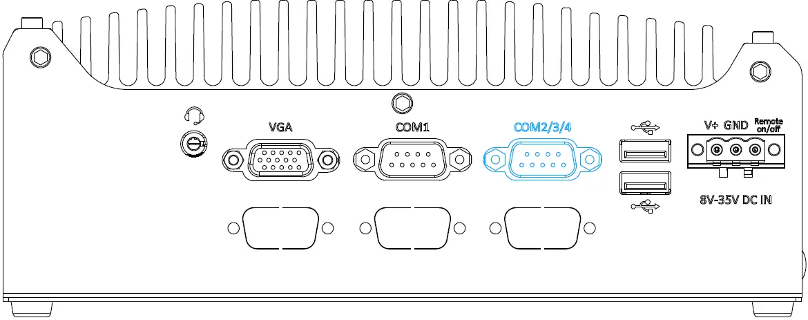 Neousys Nuvo-9501 Intel 13th-12th-Gen Compact Fanless Computer User Guide 21
