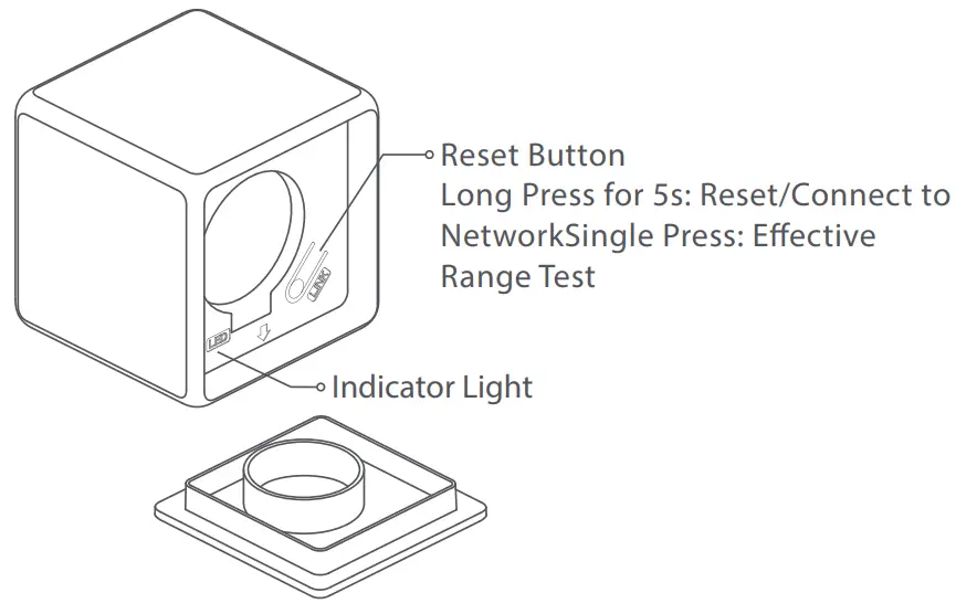 Aqara MFKZQ01LM Cube -fig