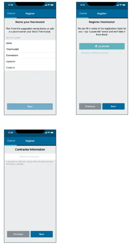 sensi 1F76U-22WFB Series Lite Smart Thermostat 8