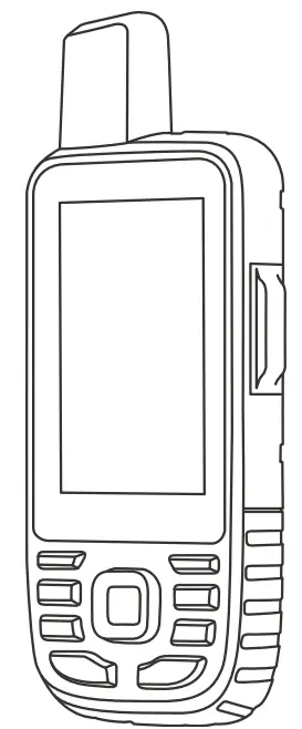 GARMIN GPSMAP 67i Handheld GPS and Satellite Communicator