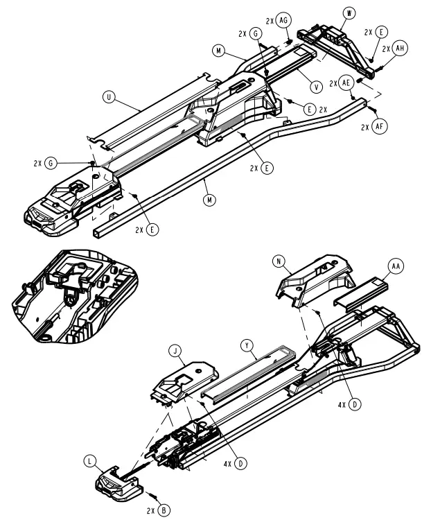Stryker 6392 Performance LOAD Cot Fastener System - Fig 11