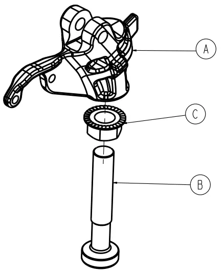 Stryker 6392 Performance LOAD Cot Fastener System - Fig 24