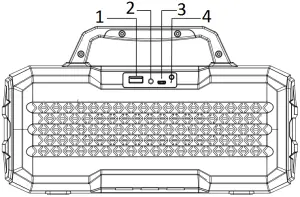 fiodio Waterproof Bluetooth Speakers F-510 - Features 2