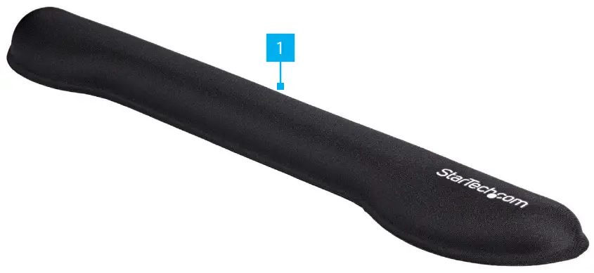 StarTech WRSTRST Ergonomic Gel Wrist Rest -