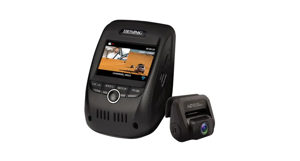 Rexing V1p Front And Rear Wifi Car Dash Cam User Guide Rexing V1p Front And Rear Wifi Car Dash Cam User Guide
