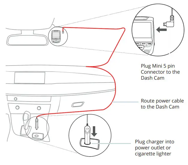 REXING V1P Front and Rear Wifi Car Dash Cam- Step 5