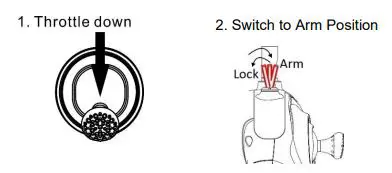 Emax Babyhawk II HD 3.5 Inch Micro DJI FPV Drone Instruction Manual - Arming