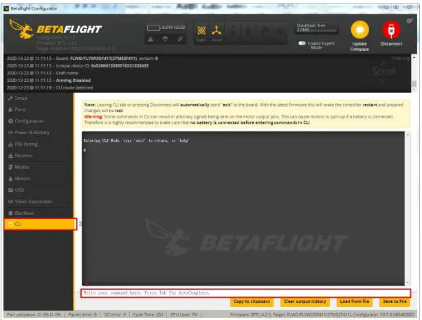Emax Babyhawk II HD 3.5 Inch Micro DJI FPV Drone Instruction Manual - Set the Correct Settings