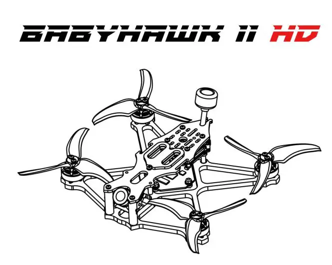 Emax Babyhawk II HD 3.5 Inch Micro DJI FPV Drone Instruction Manual