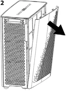 truelife AIR Purifier P7 WiFi Changing the filter 2