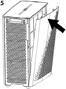 truelife AIR Purifier P7 WiFi Changing the filter 5