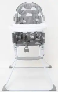anko 42318101 Flat Fold High Chair for Babies