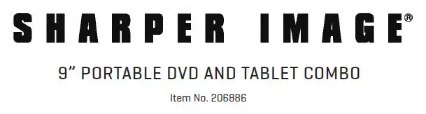 Portable DVD and Tablet Combo