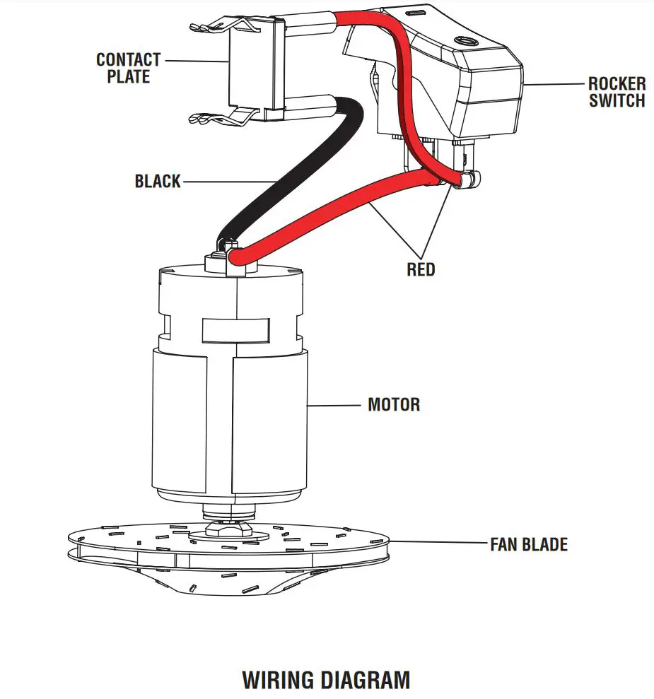 RYOBI 18 Volt Wet Dry Vac PWV200B User Guide - WIRING DIAGRAM