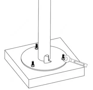 i-Star The Delphi Fever Detection Device-pole with nuts