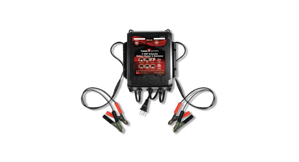 Yuasa 2 Amp Dual-bank Automatic Battery Charger & Maintainer Owner's Manual