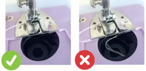 amazonbasics A3 Sewing Machine - Excessive lint in the bobbin case