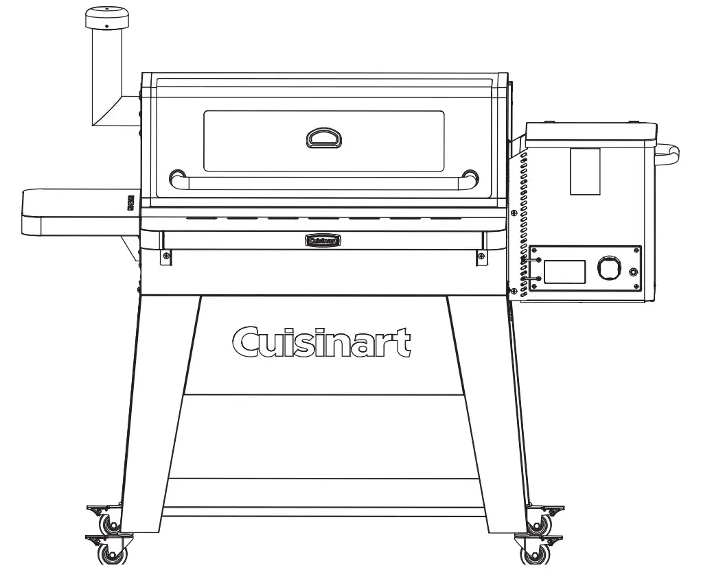 Cuisinart SMK2036AS Oakmont Pellet Grill and Smoker