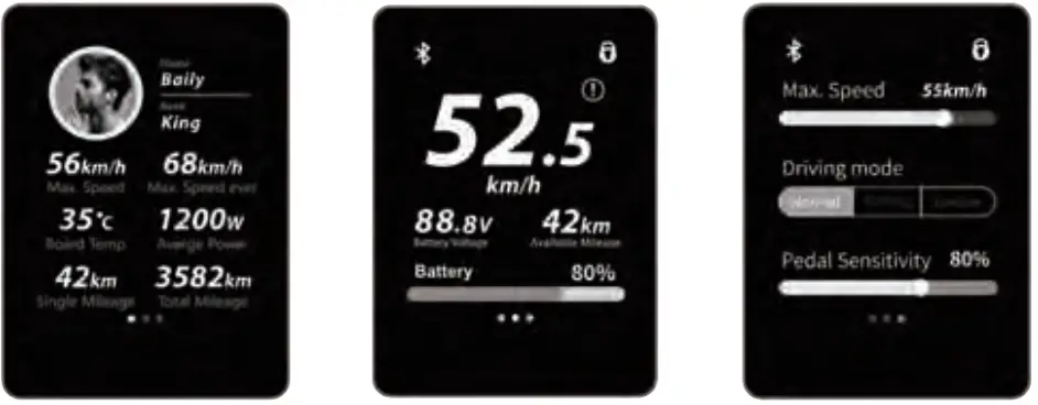 INMOTION V12 Electric Unicycle-Touch