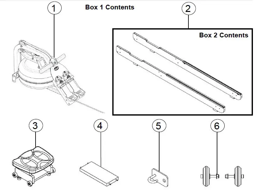 Apollo PRO Rower Box 1 & 2 Contents 1
