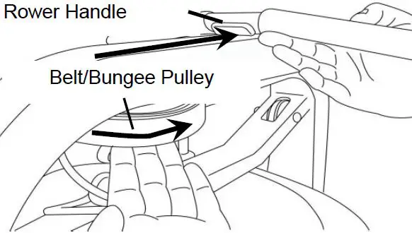 Reattaching the Rower Belt 3