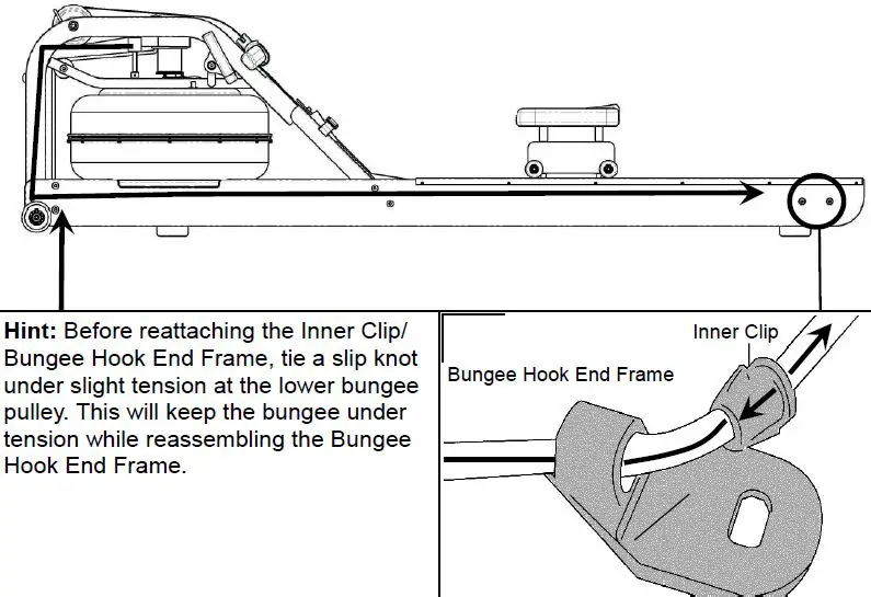 Reattaching the Rower Belt 5