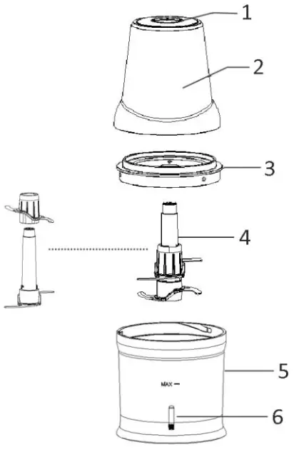 emerio MC 126196 Multi Universal Chopper - GENERAL DESCRIPTION