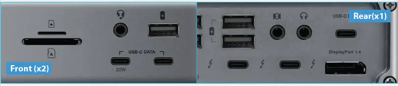 CalDigit TS4-US-AMZ TS4 Thunderbolt 4 18-in-1 Hub fig 12