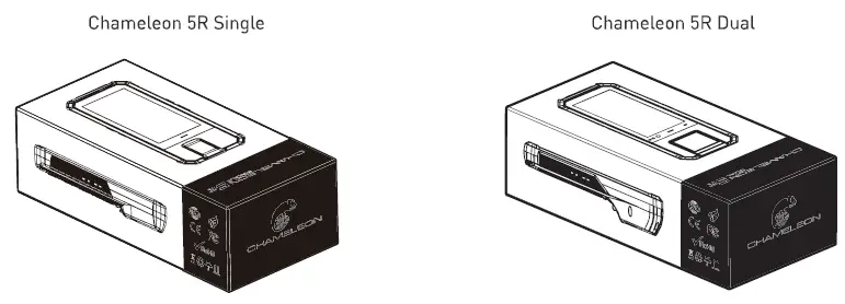 CHAMELEON 5R Dual Built-In Dual Fingerprint Scanner fig 1