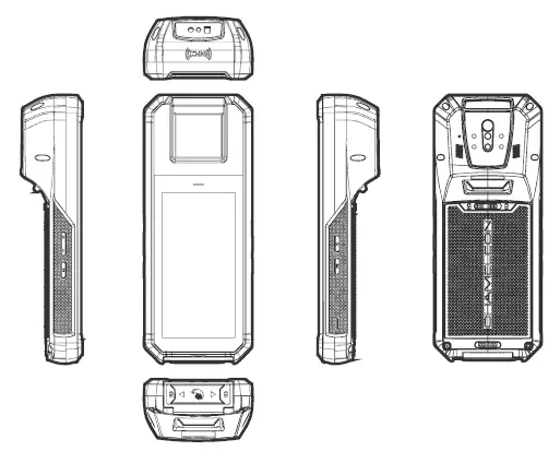 CHAMELEON 5R Dual Built-In Dual Fingerprint Scanner fig 6