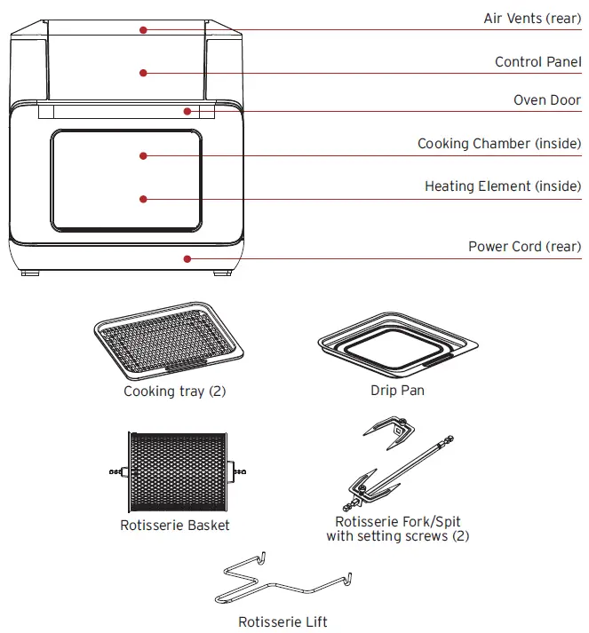 Instant 140-3002-01 Vortex Plus 10QT Air Fryer Oven 1