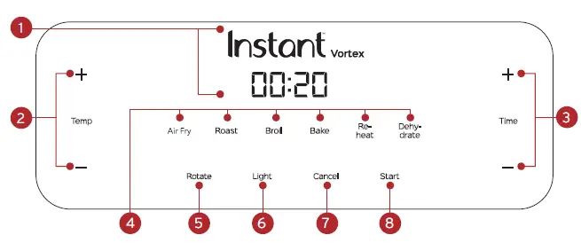 Instant 140-3002-01 Vortex Plus 10QT Air Fryer Oven 2