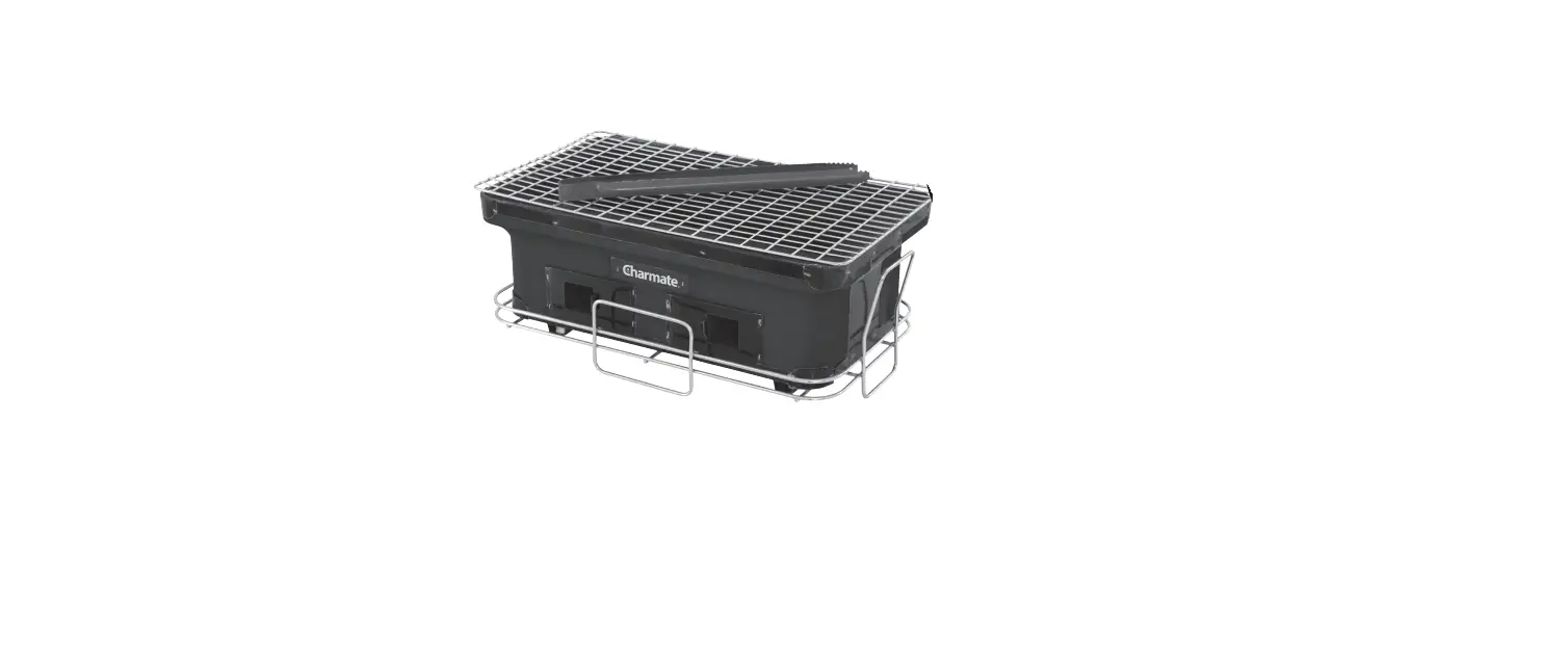 Charmate Cm155-020 Hibachi With Hand Charcoal Starter And Extra Grill Rack Instructions