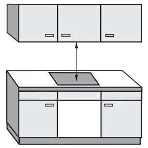 Miele 11274160-03 Cooktop - distance