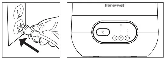 Honeywell HUL565 Series Ultra Plus Ultrasonic Cool Mist Humidifier Owner's Manual - USING YOUR HUMIDIFIER