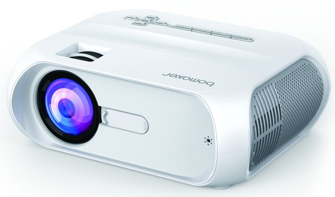 bomaker S5 Wi Fi Outdoor Projector Full HD 1080P Wireless Mirroring - Cover