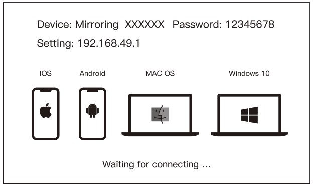 bomaker S5 Wi Fi Outdoor Projector Full HD 1080P Wireless Mirroring - For Windows 10 PC 1