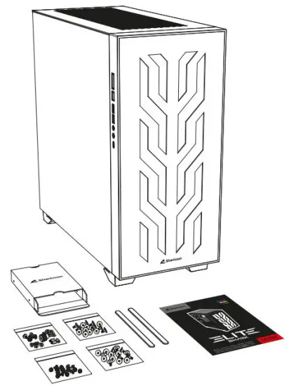 Sharkoon CA300T ATX PC Case - Package