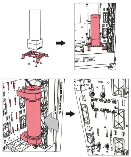 Sharkoon CA300T ATX PC Case - Pump