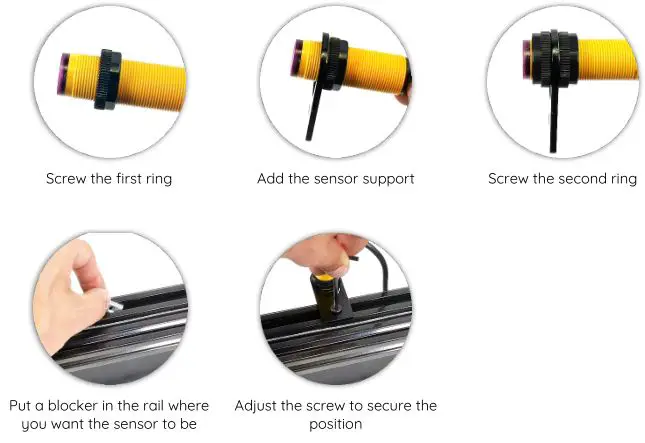 NIRYO Conveyor Belt - To mount it with the Conveyor Belt
