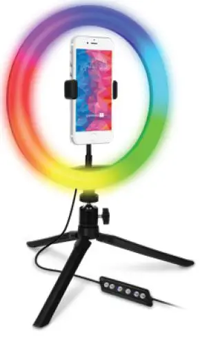 connect IT CLI-2020-SM RGB LED Circular Light PRO